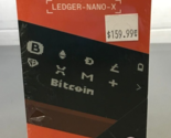 New/Sealed Ledger Nano X Crypto Hardware Wallet - Onyx Black Bluetooth (2A) - $99.99