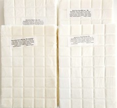 White Soap Blocks Melt Pour Sealed New Lot Of 4 2lbs Pcs Crafts Mixed GstRm - £24.44 GBP