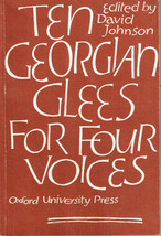 Ten Georgian Glees For Four Voices + Handel, Dettinger te Deum, 2 Books - £10.12 GBP