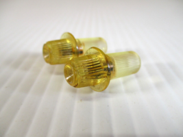 Vintage Clock Radio Knobs Pair Plastic 1&quot; Long GE Philco Emerson Zenith - £10.84 GBP