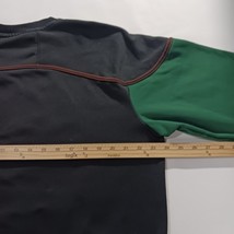 Addidas University Miami Hurricanes Men's Black & Green Pullover Sweater Size M image 6
