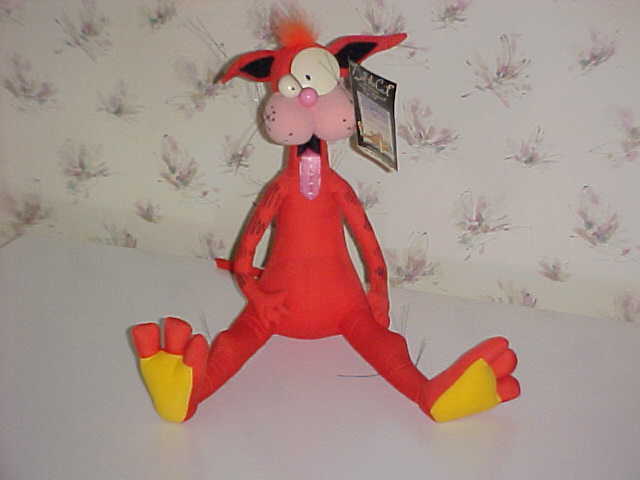 16" Bill The Cat Plush Toy With Tags From Comics Opus By Dakin 1987 Very Nice - £116.80 GBP