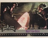 Mighty Morphin Power Rangers Trading Card #35 Rotten Egg - £1.54 GBP