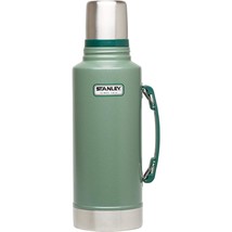 Stanley Classic Vacuum Bottle 2Qt, Hammertone Green - £68.95 GBP