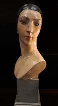 Art Deco Flapper Mannequin Head - Jewelry Stand - Hand Painted, 1920s.-
show ... - £1,658.55 GBP