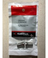 Crimp-On RG-6 F Connector Heavy-Duty for RG-6 coaxial cable (2-Pack) Rad... - $10.94 CAD