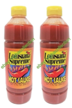 ( LOT 2 ) Louisiana supreme Hot Sauce 17 Oz Each SEALED - £18.19 GBP