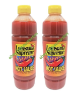 ( LOT 2 ) Louisiana supreme Hot Sauce 17 Oz Each SEALED - $22.76