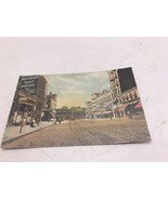 Elizabeth NJ Broad Street Postcard Vintage Early 1900s Colorized Street ... - £12.36 GBP