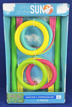 NEW Ring Toss and Horseshoe Play Set (10 pc) Durable Plastic - £9.48 GBP