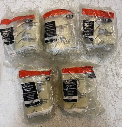 Primary image for 5 Bags of 10 Quantity of Legrand TP8ICP Outlet Wall Plates (50 Quantity Total)