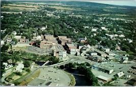 Aerial View Postcard the Shiretown of Aroostook County Houlton Maine - £8.84 GBP