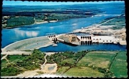 Fredericton New Brunswick Postcard Mactaquac Hydro Development - $2.07