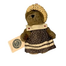 New Boyds Bears Plush Caroline Mayflower Teddy Bear Stuffed Animal Toy S... - £14.68 GBP