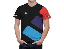 BMW Fan T-Shirt Motorsports Car Racing Sports Top Gift New Fashion BMW  ... - $31.99