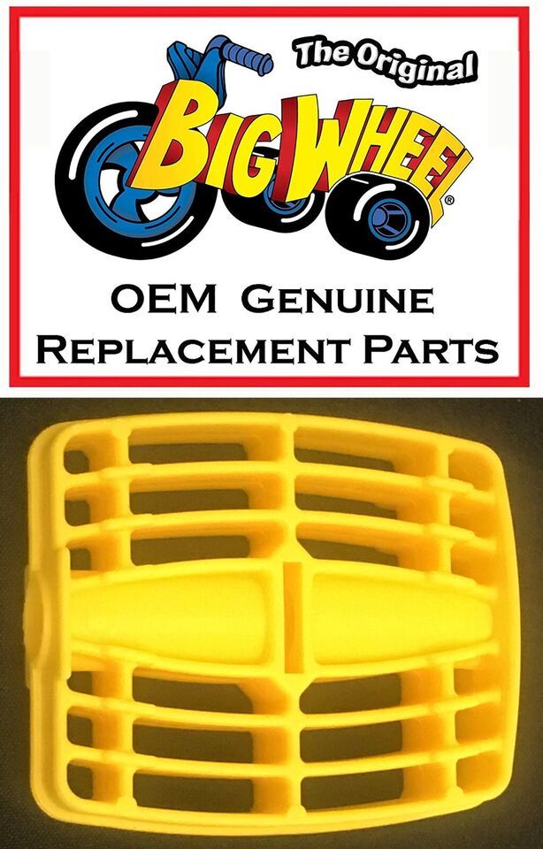 Yellow Pedal - The Original Big Wheel 16&quot; Trike Genuine Replacement Part - $9.29