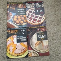 Bundle of 4 Vintage Culinary Arts Institute Cookbooks 1950s. - £7.25 GBP