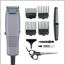 Conair HC90AC Hair Clipper - 10 Pieces Kit  with Long Lasting Self-Sharpening St - £18.88 GBP