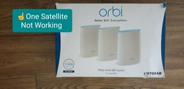 NETGEAR RBK53-100NAR Orbi AC3000 Tri-band WiFi Router - For Parts or Repair Only - £132.34 GBP