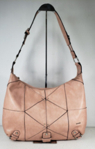 Large Kensie Hobo Peach/Pink Satchel Shoulder Handbag - $32.65