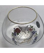Febton Gold Plated 50th Anniversary Bowl Candy Dish Gift Celebration - £12.74 GBP