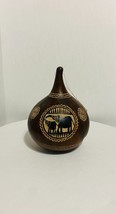 Rare Vintage African Tribal Folk Art Hand Carved Shaker Gourd Animals - ... - $48.37