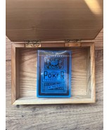 Aces Over Kings World Championship Poker Tournament Playing Cards Wooden... - $212.14 MXN