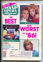 Soap Opera Digest 1/13/1987-Best &amp; Worst of &#39;86-Best Love Story-Worst Wedding... - £30.61 GBP