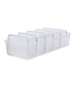 Silicook Refrigerator Food Storage Containers Tray Kitchen Organizer Set... - $95.90 CAD
