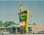 Harrison, Arkansas Holiday Inn 1960s Vintage Postcard - Old Cars - $4.24