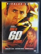 CB) Gone in 60 Seconds (DVD, 2000) Nicholas Cage Angelina Jolie Giovanni Ribisi - £3.93 GBP