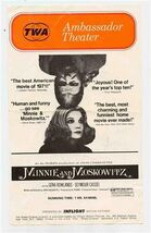 TWA Ambassador Theater Inflight Program Minnie &amp; Moskowitz - $11.88