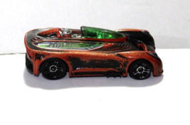 2000 hot wheels monoposto orange/black green canopy Rare - $7.87