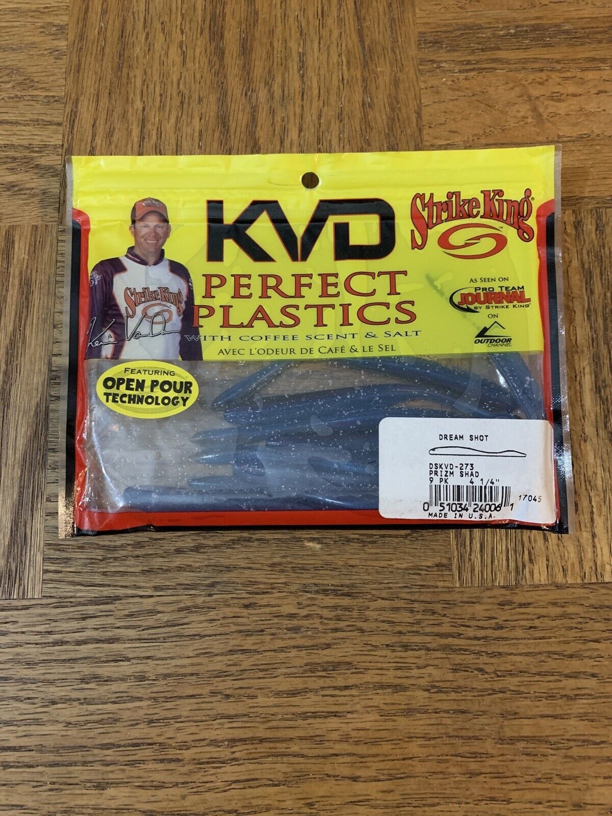 Primary image for Strike King KVD Perfect Plastics Dream Shot Prizm Shad