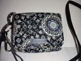 Vera Bradley ID Wallet Purse and Lanyard Quilted Cotton - $13.30