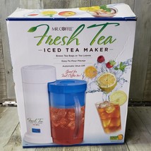 MR COFFEE Fresh Tea Iced Tea Maker 2 Quart Pitcher Model TM1  New-Open Box - £39.06 GBP