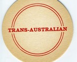 Trans Australian Airlines Heavy Paper Coaster - $13.86