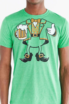 Urban Outfitters leprechaun outfit St Patricks Day green t-shirt tee Men... - $8.89