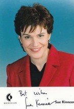 Sue kinnear itv news reader show tv meridian signed photo 40454 p thumb200