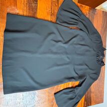 J. Crew Women's Black Bell Sleeve Knee Length Dress Size 10 - $29.11