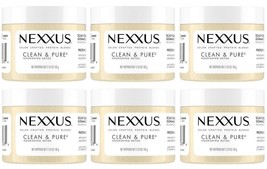 6 Nexxus Clean &amp; Pure Invigorating Detox Scalp Scrub Normal to Oily Hair... - £27.16 GBP