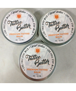 3 Cans Wild Willies Tattoo Butter Premium Tattoo Balm 2 Oz.  Each - $14.95