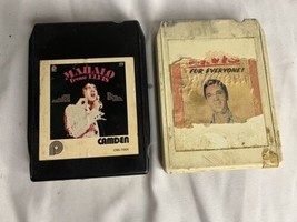 8 Track Tapes Elvis Presley Mailalo &amp; Elvis For Everyone - £3.94 GBP