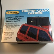 Samsonite Car Rooftop Cargo Carrier Weather Resistant 13 Cubic Feet NEW - $39.59