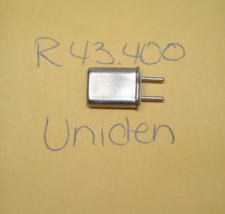 Uniden Scanner/Radio Frequency Crystal Receive R 43.400MHz - £8.53 GBP