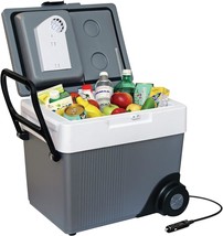 The Koolatron Thermoelectric Iceless 12V Cooler/Warmer 33 Qt (31 L) With Wheels, - £228.53 GBP