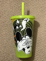Mickey Mouse Reuseable Tumbler Cup Halloween Glow In The Dark Spooks ‘N Scares - £10.35 GBP