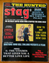 Stag Magazine Cycle Girl Gangs; Harold Robbins; Gil Cohen November 1967 VG+ - £23.95 GBP