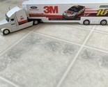 Ford Racing 3M Roush Fenway SML Metal Semi Truck with Tractor Trailer - $26.82