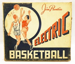 VINTAGE 1949 Electric Game Co Jim Prentice Electric Basketball Game - £39.34 GBP